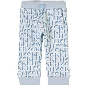 Kids - Kenzo Kids Blue Branded Sweatpants 18 Months - Bottoms - 18 months - Cream