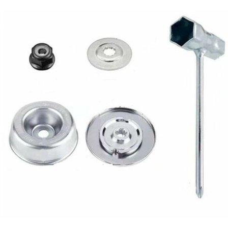 4 kpl/sarja Osat ja lisätarvikkeet trimmereihin STIHL FS55 FS56 FS120 FS130 FS130R FS200 FS200R FS250 -malleihin, Korkealaatuinen metalliterä STIHL de