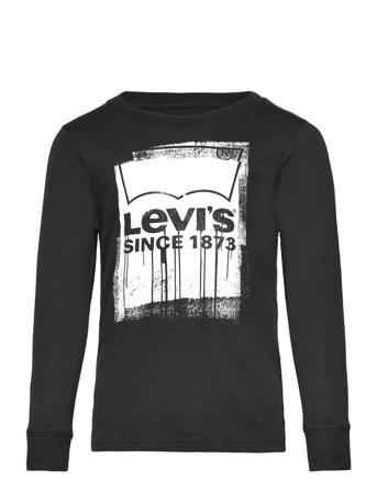 Levi's Wet Paint Long Sleeve Tee Black Levi's