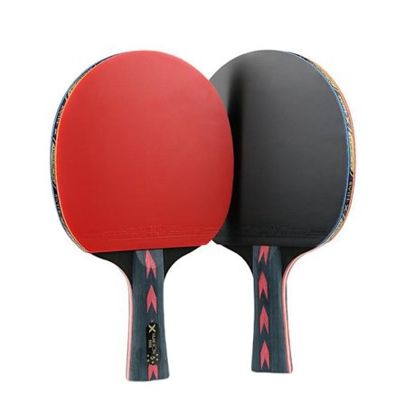 2 stk. karbonballbrett bordtennisracket høy elastisk bordtennisracket bordtennismutstyr