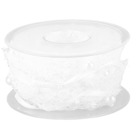 Pitsi Nauha 2.0cm Leveä 5m Pitkä Hyvä Suorituskyky Pehmeä Nylon Yksinkertainen Toiminta Vaatteiden Tarvikkeet