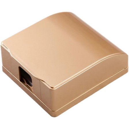 Gull stikkontaktdeksel Type 86, Vanntett boks for bryterkontakt, Beskytter stikkontakten mot miljøpåvirkninger som støv og fuktighet