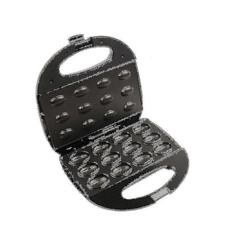 Mini Elektrisk Valnøttkake Maker Automatisk Nøttevaffel Brødmaskin Sandwichjern Brødrister Baking