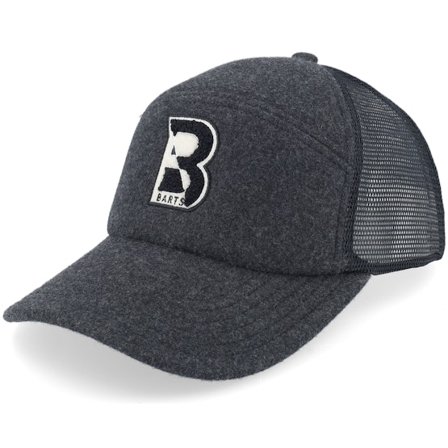 Barts - Preto trucker Boné - Killeen Cap Black Trucker @ Hatstore