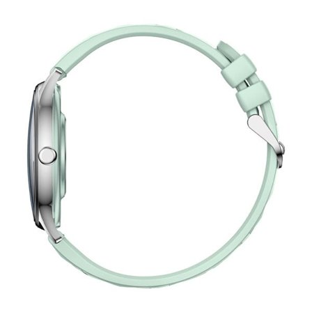COLMI L28 Smart Watch (sølvgrøn + grøn læderrem)