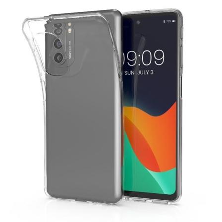 Motorola Moto G54 5G - Transparent Slim Skal Transparent