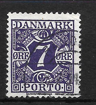 Danmark - AFA Po 21 - Stemplet