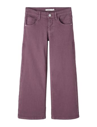 Nkfrose Wide Twi Pant 1115-Tp Noos Jeans Wide Jeans Lilla Name It*Betinget Tilbud