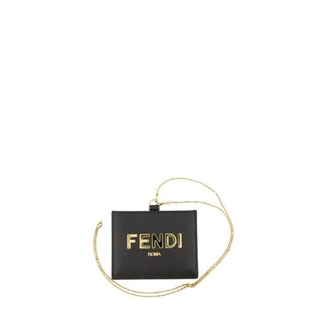 Fendi Wallets & Cardholders Sort, Dame Punge og Kortholder, Størrelse: ONE Size