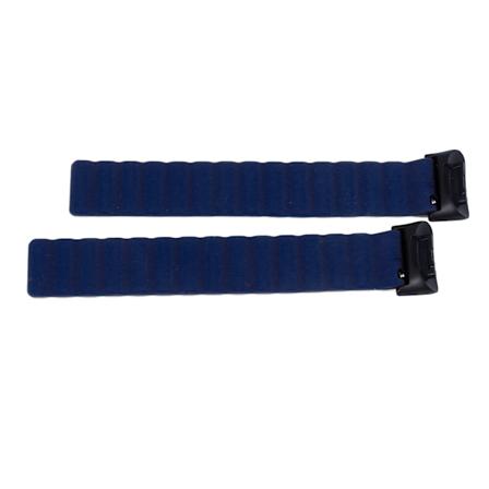 2 kpl rannekkeita ammattimainen silikonihihna vahva magneettinen napsauta vaihto rannekkeet Fitbit Charge 6/5 tummansininen