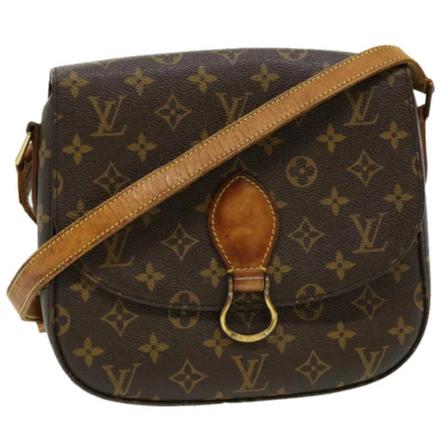 Louis Vuitton Vintage, Pre-owned Canvas louis-vuitton-bags Bruin, Dames, Maat:ONE Size