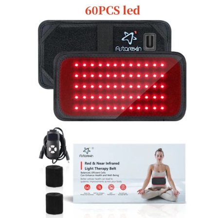 120/60 st LED Rött Infrarött Ljusterapi Bälte 850nm 660nm Vågljus för Led Vrist Ryggsmärta Muskel Smärtlindring Prylar~01653