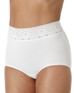 Stretchtrosa 3-pack Vit - 54/56 - Louise