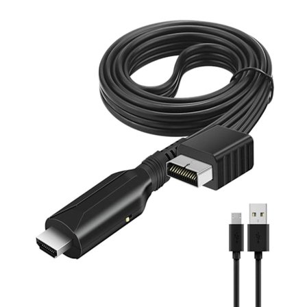 For PS1/for PS2 til HDMI-kompatibel adapterkonverter Op til 1080P Output Støtte PS1 / for PS2 (480i / 480p / 576i)