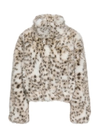 ONLY | Onljanis Life Faux Fur Leo Jacket Cc Otw | M