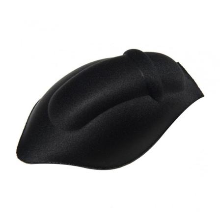1/2/5 Män Underkläder Enhancing Cup Bulge Sponge Pad Kudde Black 14.5x9.5x4.5cm 1Set