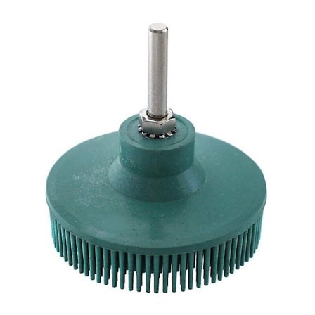 Mørkegrønn slipebørste gummibørsteskive poleringskive for