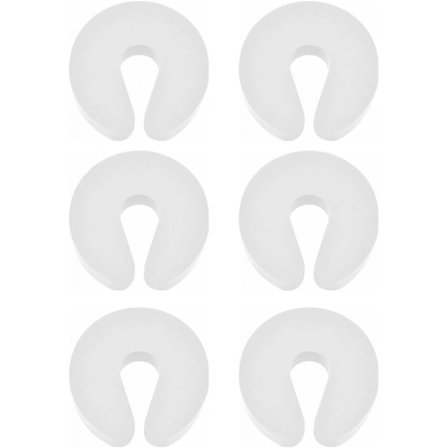 St Baby Dörrstopp, Anti-Finger Säkerhetsfönsterhandtag Kilar, Skumdörrstopp Buffertar för Barn, Barnsäkerhetsdörrskydd