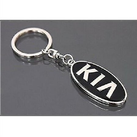 Kia avaimenperä avaimenrengas avaimenperäketju hopea