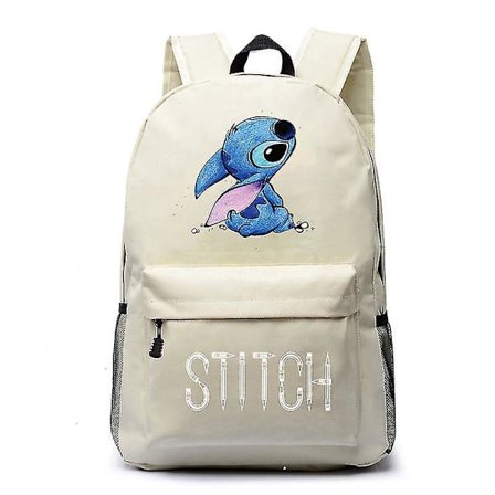 Stitch Ryggsekk Svart Stjernehimmel Stor Kapasitet Student Skolesekk Tide