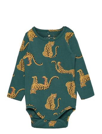 Tnscolton L_S Body Bodies Long-sleeved Multi/mönstrad The New
