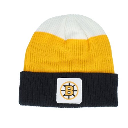 Fanatics - NHL - Black - cuff - Beanie - Boston Bruins Showboat Black/Yellow Gold/Natural Cuff - Hatstore