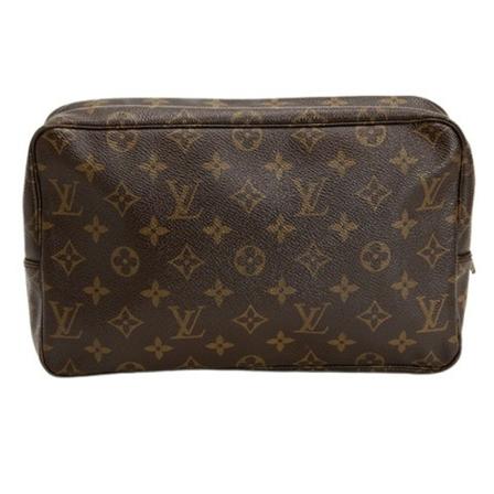 Louis Vuitton Vintage Pre-owned Monogram Trousse 28 , Bruin , Dames , Maat: ONE Size Vintage Tassen