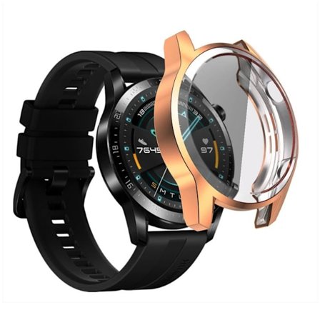 Huawei Watch GT 2 46mm elektropläterat fodral - Roséguld
