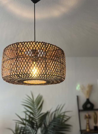 Savanna taklampe Ø40 - natur