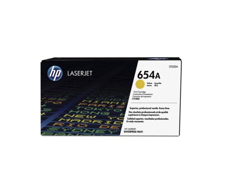 HP Toner CF332A 654A 15K Gul - Lyreco - Toner och bläck - Tonerkassetter - Toner HP
