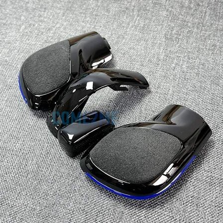 Automatisk DSG Girskiftknott For VW Golf 6 7 R GTI Passat B7 B8 CC R20 Jetta MK6 GLI Matt Krom Girspakskifteknott Håndball