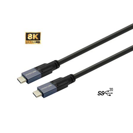 VIVOLINK USB-C to USB-C Cable 6m