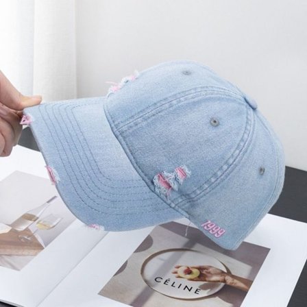 Moderigtig Holes Cap Baseball Cap PINK