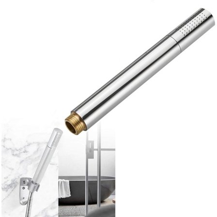 Håndholdt dusjhode - vannbesparende baderomsdusjhode for hjemmebruk - avtakbart - for bad (rundt hode)