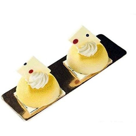 Silikomart 20.010.00.0060 SF010 Moule Forme Savarin Taille Mini 18 Cavités Silikon Terre Cuite