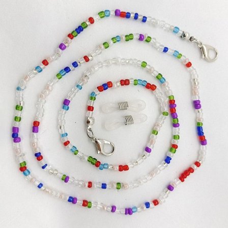 1 st pärlglasögon Kedjeglasögonrem 7 7