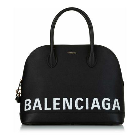 Balenciaga Vintage, Pre-owned Handbag Zwart, Dames, Maat:ONE Size,leer
