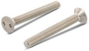 Schäfer & Peters 910324 25 Turvaruuvi kaksireikäinen, uppokanta, M4 M4 x 25 mm, 100 kpl/pakkaus, Kiinnitys