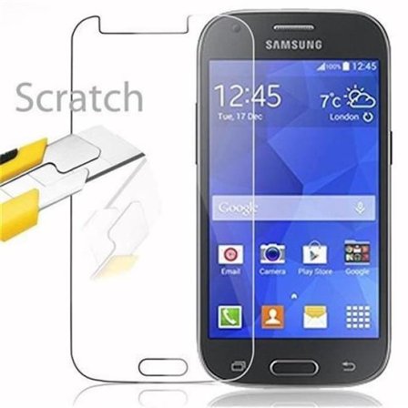 Cadorabo – Skärmskydd i härdat glas för > Samsung Galaxy ACE 4 < Skärmskydd i härdat glas Skärmskydd av glas