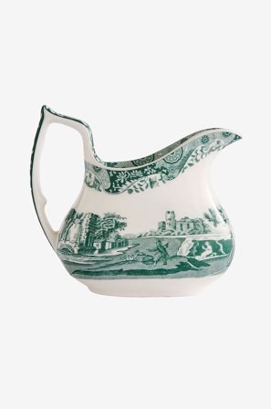 Spode - Cream Jug Heritage Green Italian - Grøn - Kander & karafler - Fra Homeroom