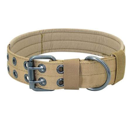 Hundehalsbånd Hundekjede Khaki Xl