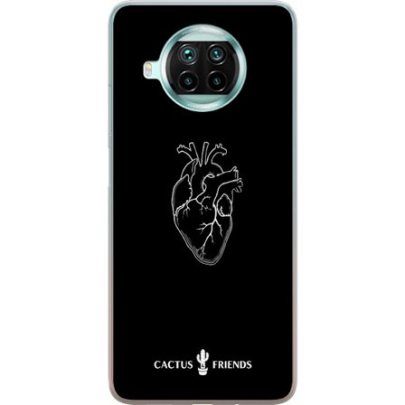 Kompatibel Mobilcover til Xiaomi Xiaomi Mi 10T Lite 5G Kaktus og Venner - Midnat Anatomi Hjerte