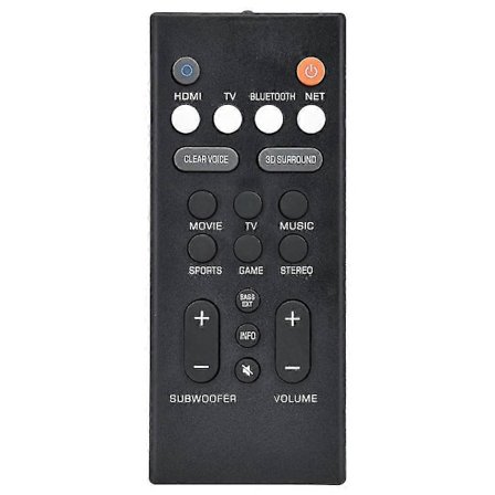 Fjärrkontroll för Högtalare Yas-209 Yas-109 Väggljud Fjärrkontroll Ersättning -2090