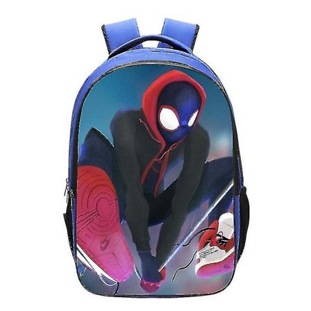 Spider-Man Tegneserie Barneskolesekk 1-6 Klasse Grunnskoleelever Ryggsekk Menn Og Kvinner Skulderveske