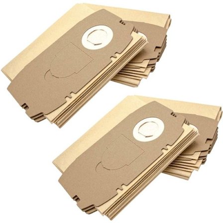 20x påsar kompatibla med KARCHER 6.904-322 dammsugare - papper