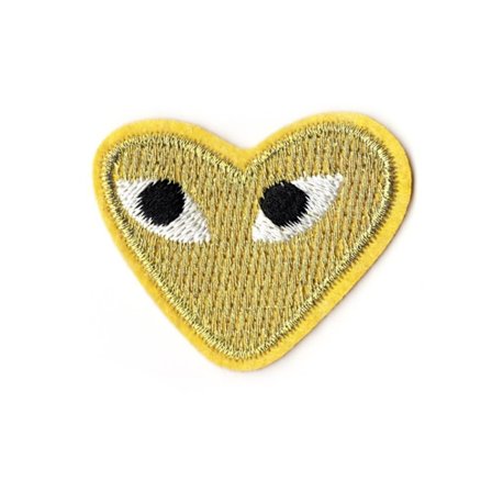 12 st/påse Heart Patch Broderi Patches 10 10