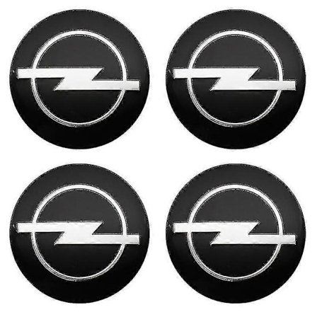4 stk. 56mm 60mm Bilskjolde Hjulcenter Navkapsel Klistermærker Auto Fælgdæksel Til Opel Astra J H G K Insignia Corsa C Vectra Tilbehør