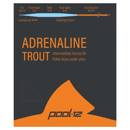 Pool 12 Adrenaline Trout Sinktip - #7