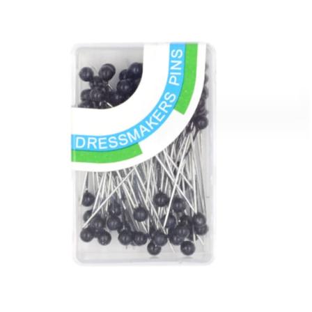 Svart ett sett, perlet nål posisjonering nål DIY hånd fast Pi