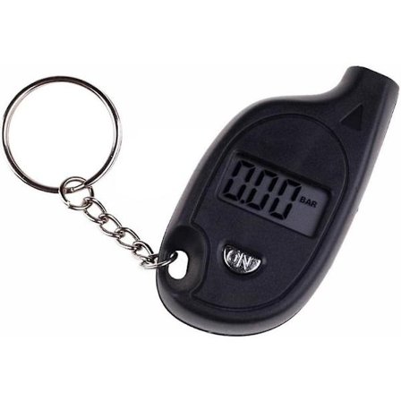 Mini nyckelring LCD digital bildäckstryck motorcykel test bildäck däck testare verktyg bil